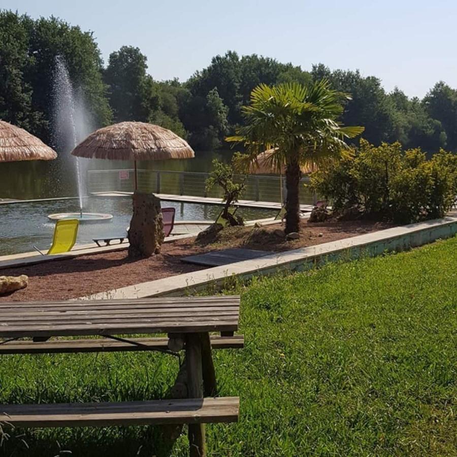 Camping Les Lacs D'Armagnac Bretagne-d'Armagnac Eksteriør bilde