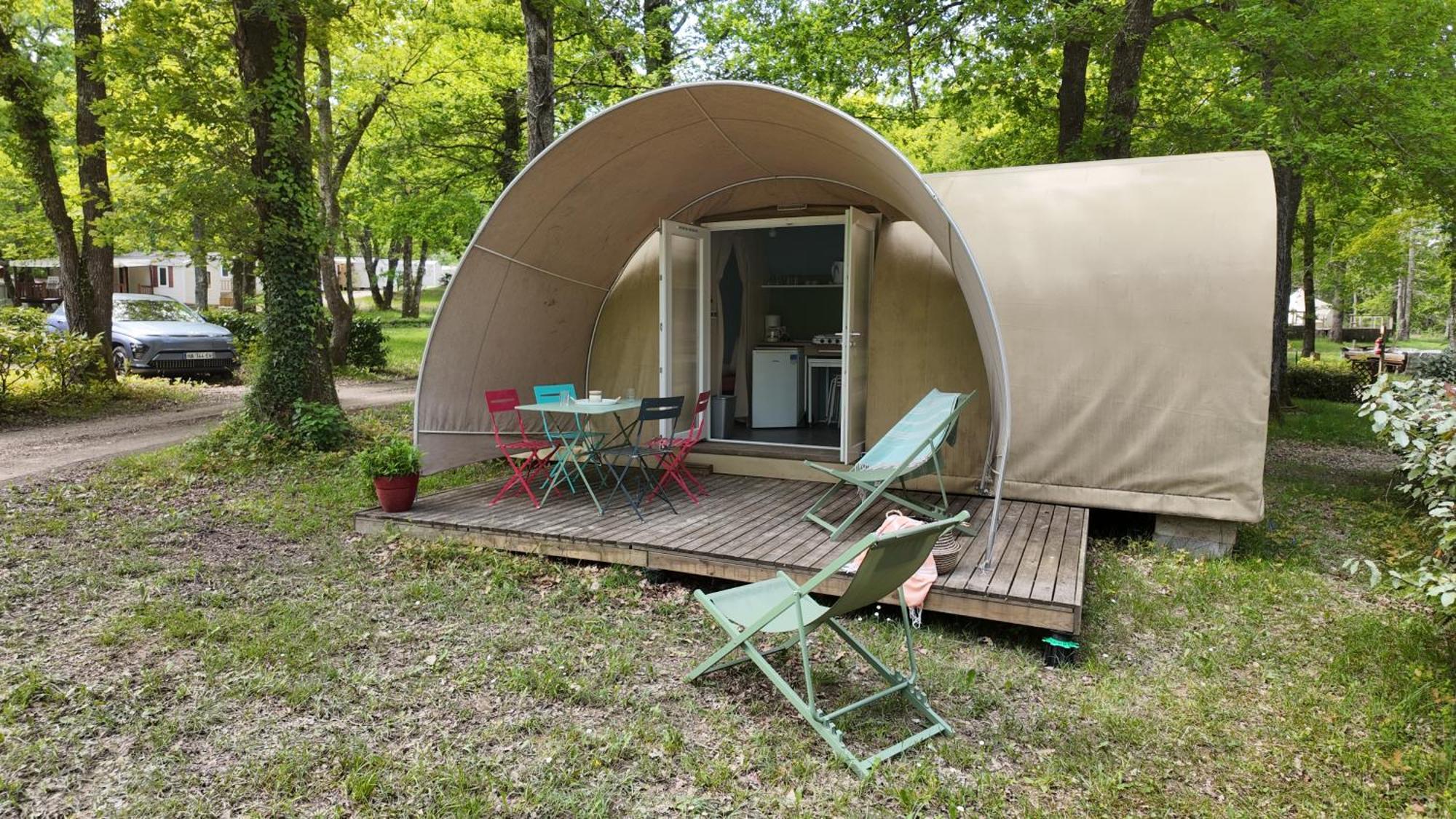 Camping Les Lacs D'Armagnac Bretagne-d'Armagnac Eksteriør bilde