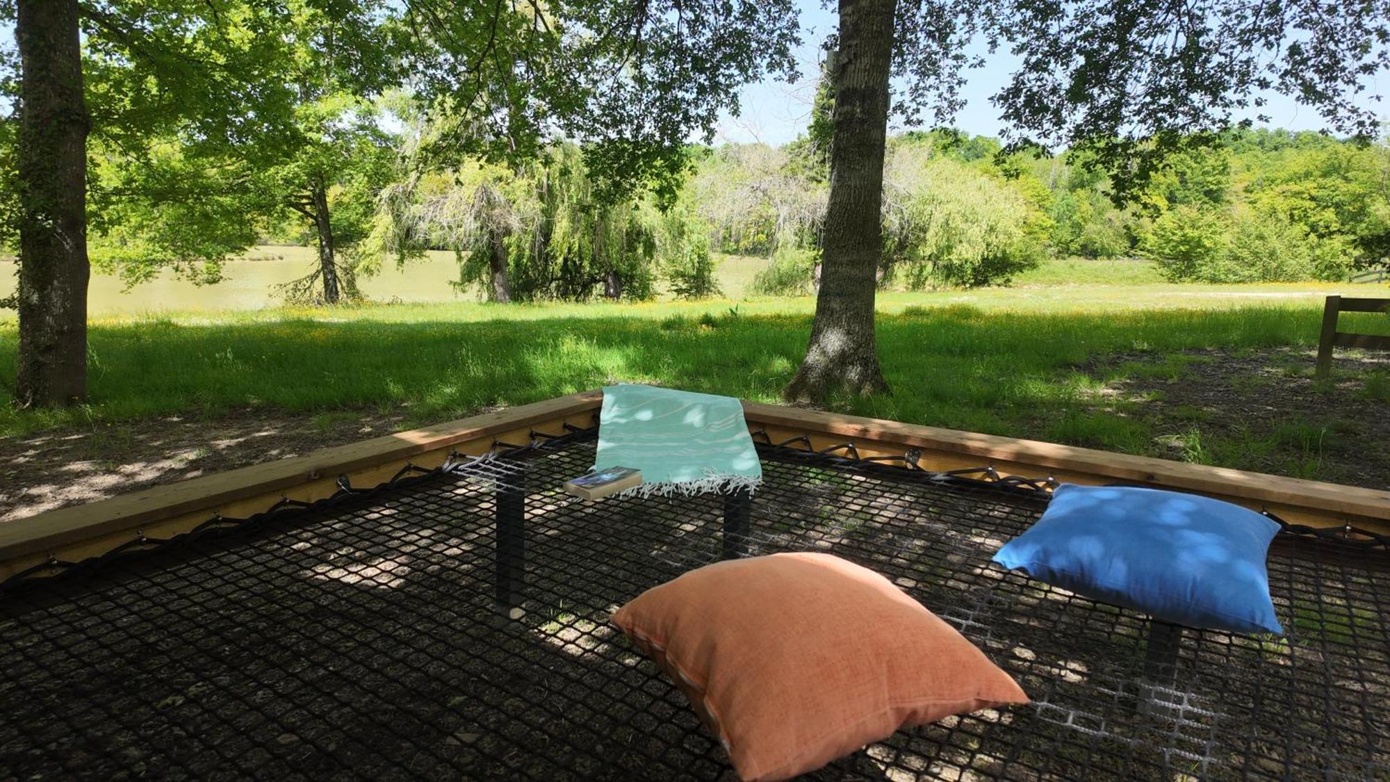 Camping Les Lacs D'Armagnac Bretagne-d'Armagnac Eksteriør bilde